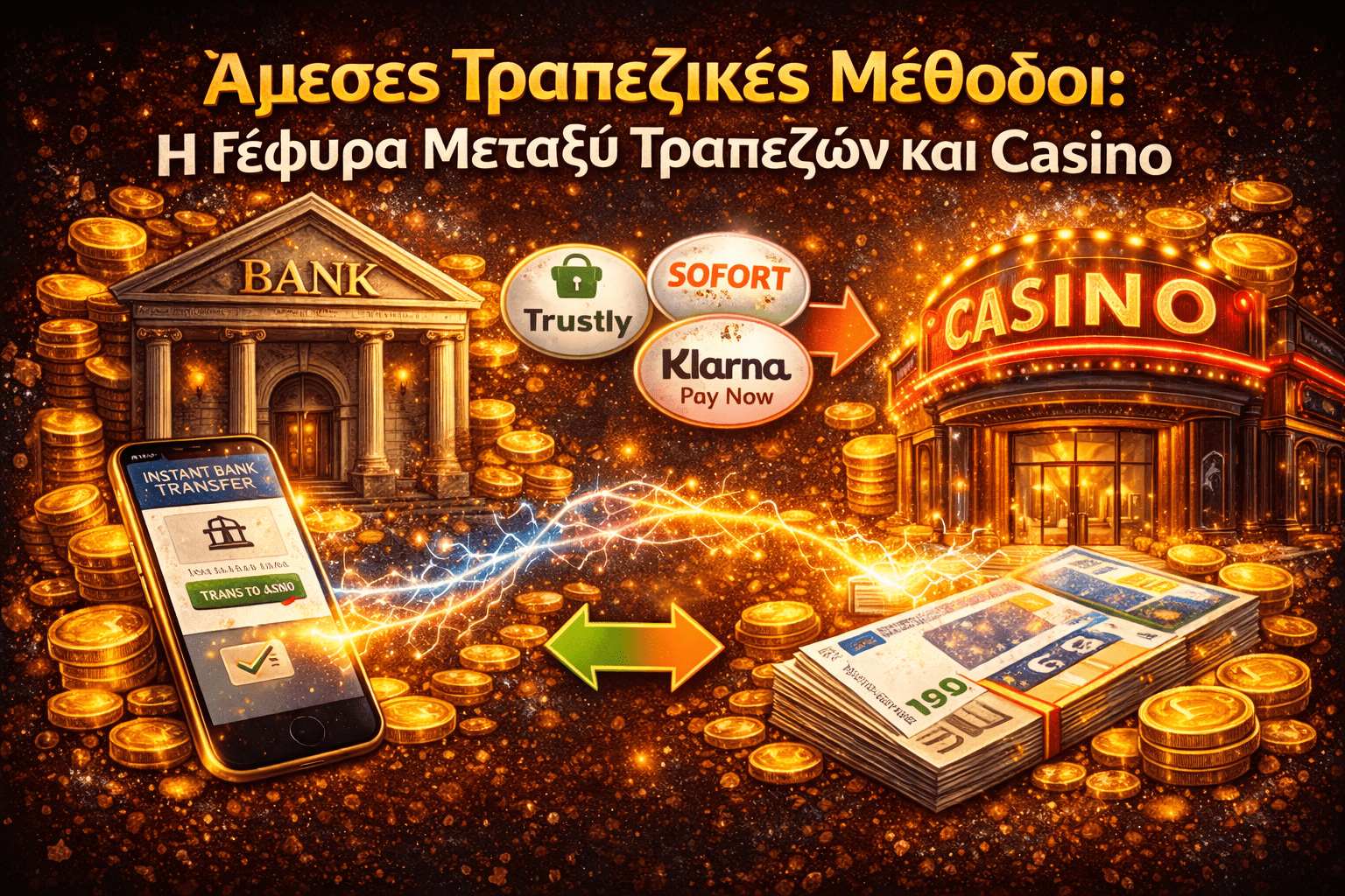 🏦 Άμεσες Τραπεζικές Μεθόδοι: Η Γέφυρα Μεταξύ Τραπεζών και Casino