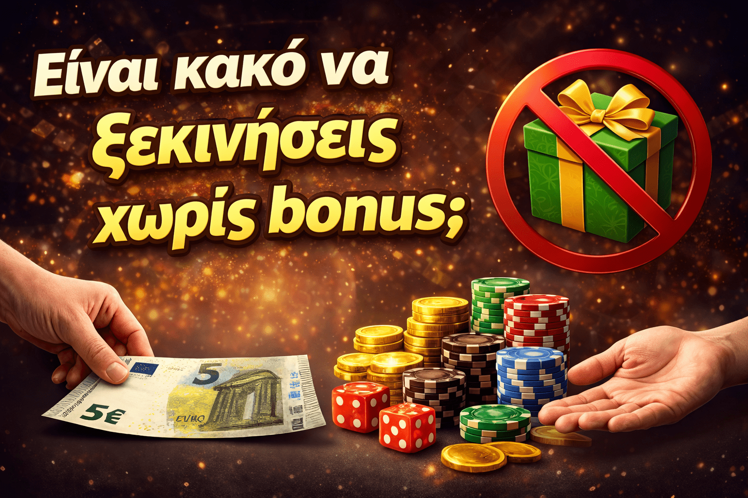 Είναι κακό να ξεκινήσεις χωρίς bonus;