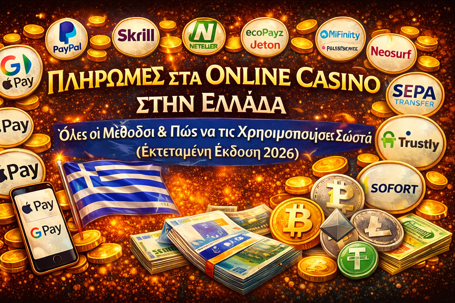 Πληρωμές στα Online Casino στην Ελλάδα