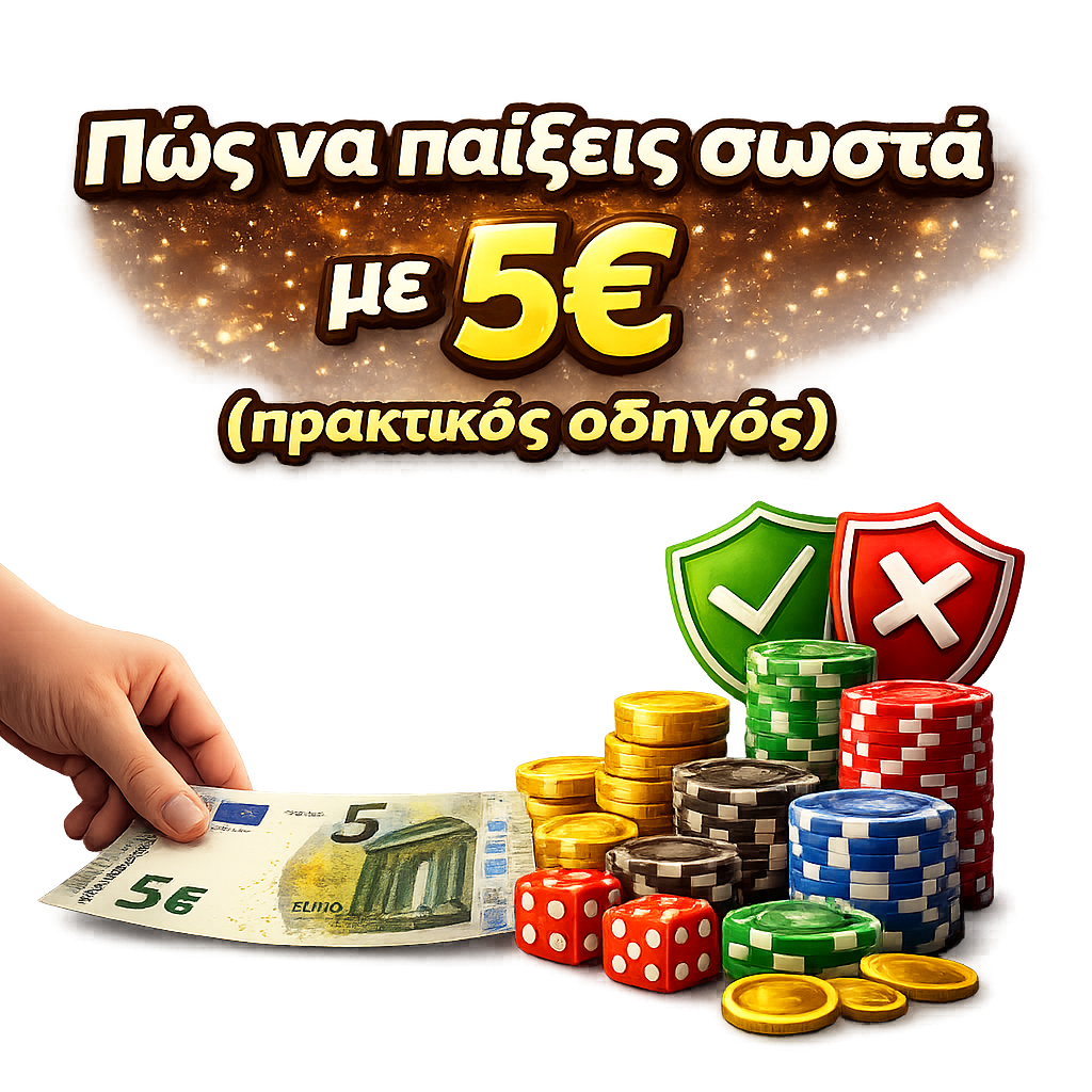 Πώς να παίξεις σωστά με 5€ (πρακτικός οδηγός)