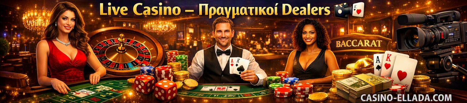 Live Casino – Πραγματικοί Dealers 🎥🃏
