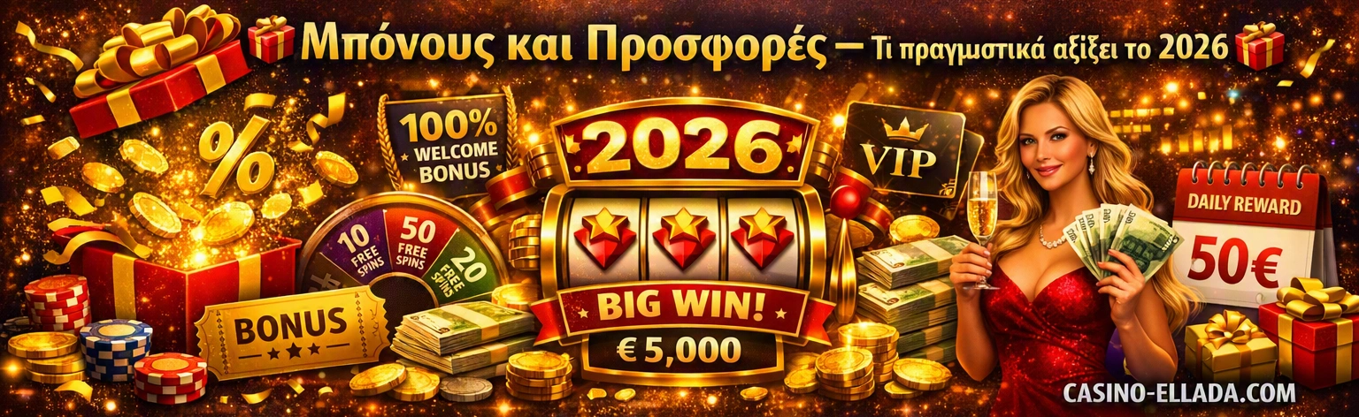 Μπόνους και Προσφορές — Τι πραγματικά αξίζει το 2026